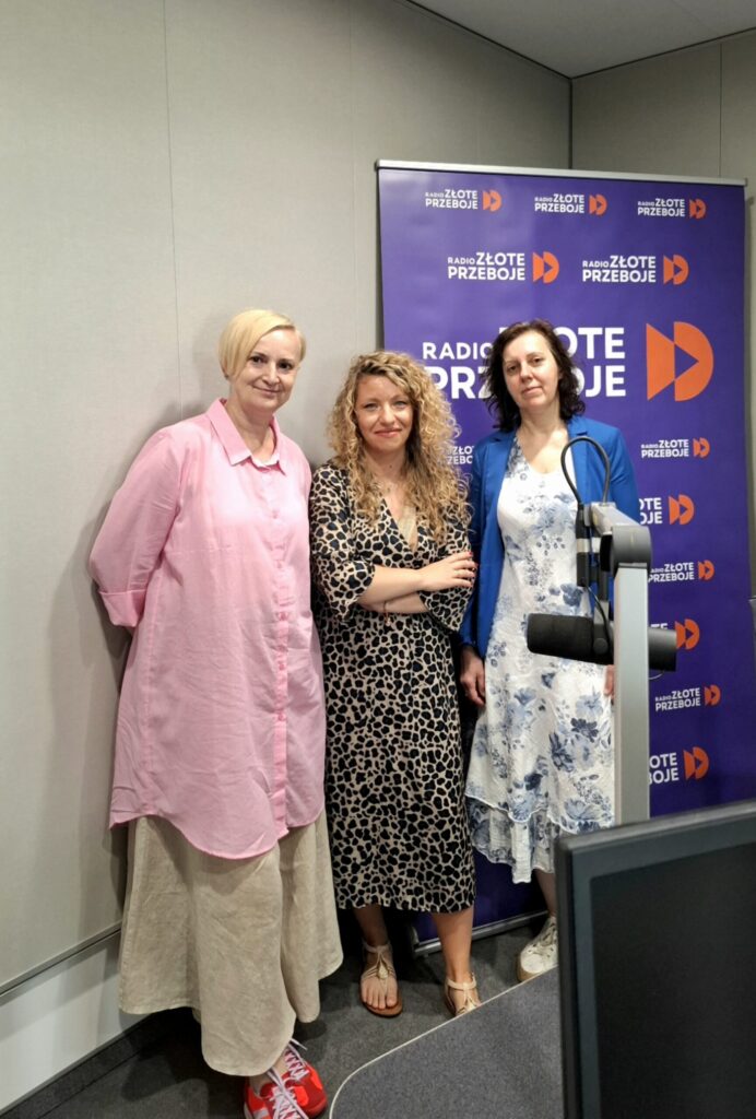 Ewa Liegman i Małgorzata Szwemin w Radio Złote Przeboje